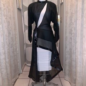 SOLD!..Black Organza Jacket